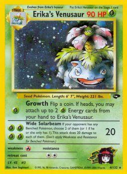 Erikas Venusaur - 4/132 - Holo Rare - Unlimited Edition