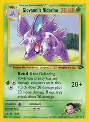 Giovanni's Nidorino - 45/132 - Uncommon - Unlimited Edition