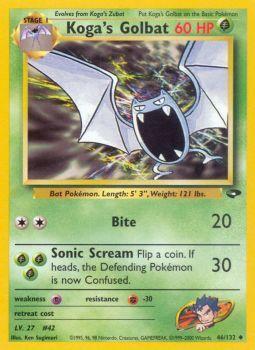 Kogas Golbat - 46/132 - Uncommon - Unlimited Edition