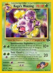 Koga's Weezing - 50/132 - Uncommon - Unlimited Edition