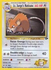 Lt. Surge's Raticate - 53/132 - Uncommon - Unlimited Edition