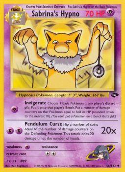 Sabrinas Hypno - 56/132 - Uncommon - Unlimited Edition