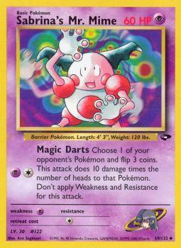 Sabrinas Mr. Mime - 59/132 - Uncommon - Unlimited Edition