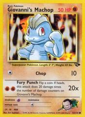 Giovanni's Machop - 72/132 - Common - Unlimited Edition