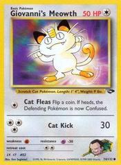 Giovanni's Meowth - 74/132 - Common - Unlimited Edition