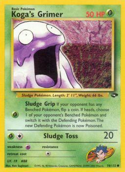 Kogas Grimer - 78/132 - Common - Unlimited Edition