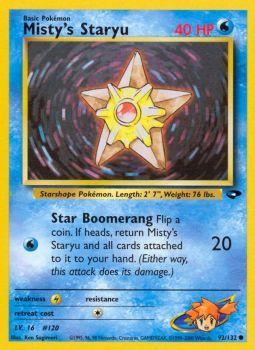 Mistys Staryu - 92/132 - Common - Unlimited Edition