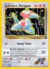 Sabrina's Porygon - 98/132 - Common - Unlimited Edition