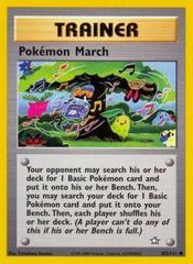 Pokemon March - 102/111 - Common - Unlimited Edition