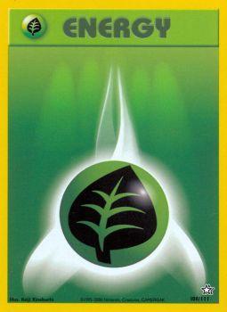 Grass Energy - 108/111 - Common - Unlimited Edition