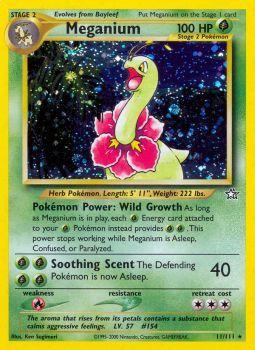 Meganium - 11/111 - Holo Rare - Unlimited Edition