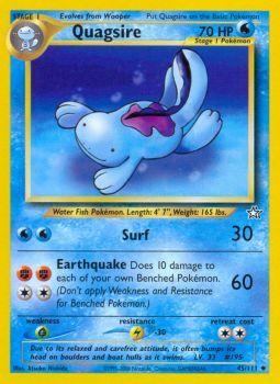 Quagsire - 45/111 - Uncommon - Unlimited Edition