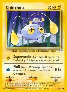 Chinchou - 55/111 - Common - Unlimited Edition