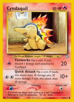 Cyndaquil - 57/111 - Common - Unlimited Edition