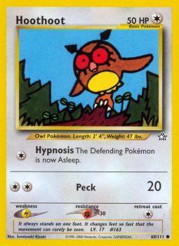 Hoothoot - 60/111 - Common - Unlimited Edition