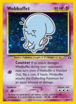 Wobbuffet - 16/75 - Holo Rare - Unlimited Edition