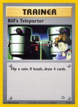 Bills Teleporter - 91/111 - Uncommon - Unlimited Edition