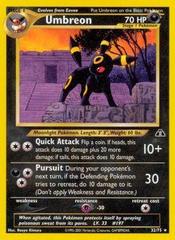 Umbreon - 32/75 - Rare - Unlimited Edition