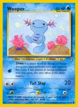 Wooper - 71/75 - Common - Unlimited Edition