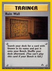 Ruin Wall - 74/75 - Uncommon - Unlimited Edition