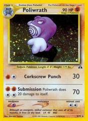 Poliwrath - 9/75 - Holo Rare - Unlimited Edition