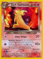 Dark Typhlosion - 10/105 - Holo Rare - Unlimited Edition