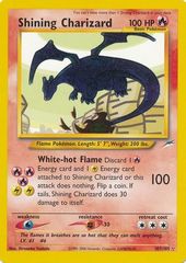 Shining Charizard - 107/105 - Shining Holo Rare - Unlimited Edition