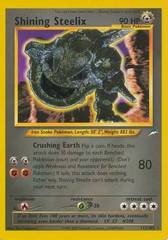 Shining Steelix - 112/105 - Shining Holo Rare - Unlimited Edition