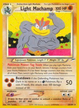 Light Machamp - 25/105 - Rare - Unlimited Edition