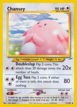 Chansey - 31/105 - Uncommon - Unlimited Edition