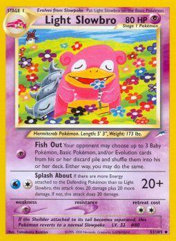 Light Slowbro - 51/105 - Uncommon - Unlimited Edition