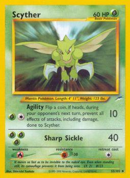 Scyther - 55/105 - Uncommon - Unlimited Edition