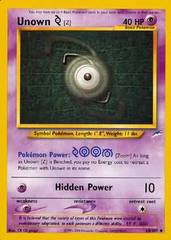 Unown [Z] - 60/105 - Uncommon - Unlimited Edition