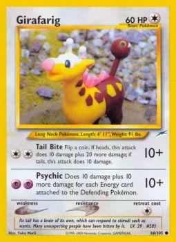 Girafarig - 66/105 - Common - Unlimited Edition