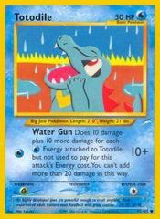 Totodile - 85/105 - Common - Unlimited Edition