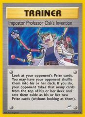 Impostor Professor Oak's Invention - 94/105 - Rare - Unlimited Edition