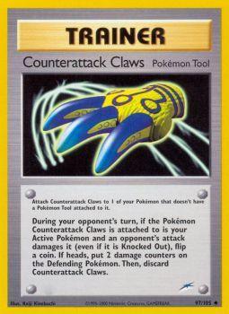 Counterattack Claws - 97/105 - Uncommon - Unlimited Edition