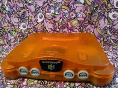 System: Nintendo 64 Funtastic Fire Orange