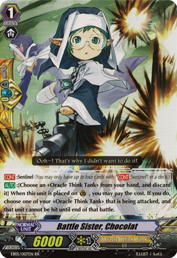 Battle Sister, Chocolat - EB05/007EN - RR