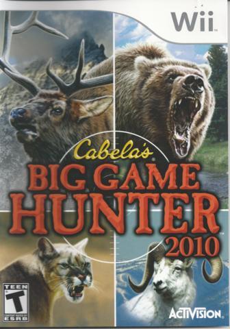 Cabelas Big Game Hunter 2010 Game Only!