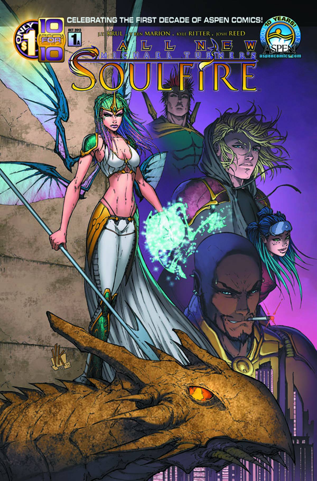 All New Soulfire #1 Incentive S/N