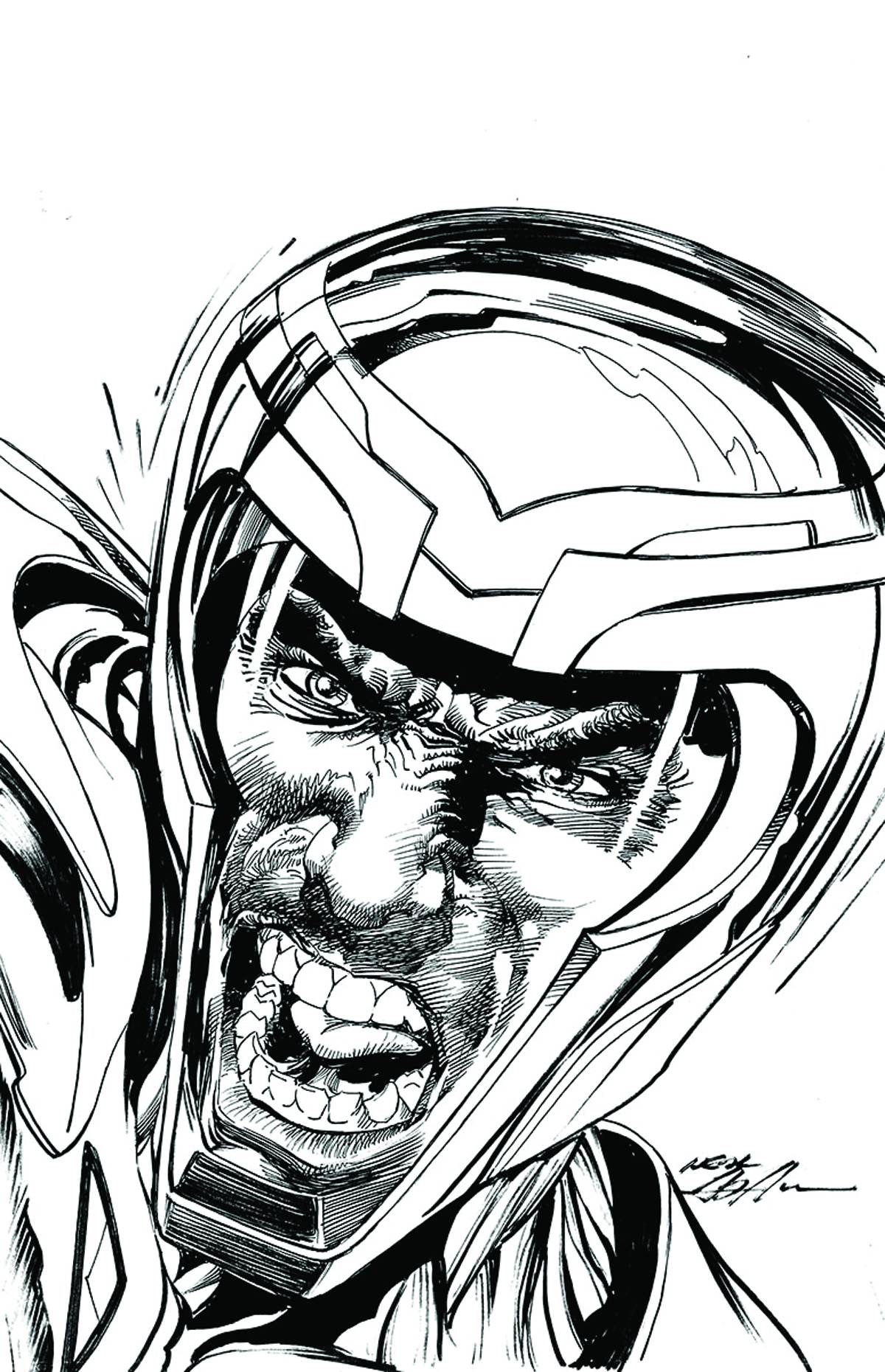 Unity #1 200 Copy Incentive B&W Sketch Adams