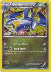 Garchomp  - 91/124 - Cracked Ice Holo DragonSpeed Theme Deck Exclusive