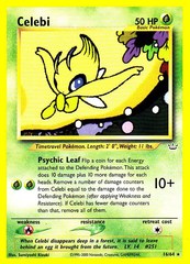 Celebi - 16/64 - Rare - Unlimited Edition