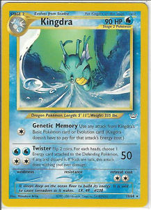 Kingdra - 19/64 - Rare - Unlimited Edition