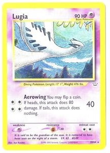 Lugia - 20/64 - Rare - Unlimited Edition