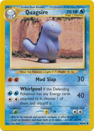 Quagsire - 48/64 - Common - Unlimited Edition