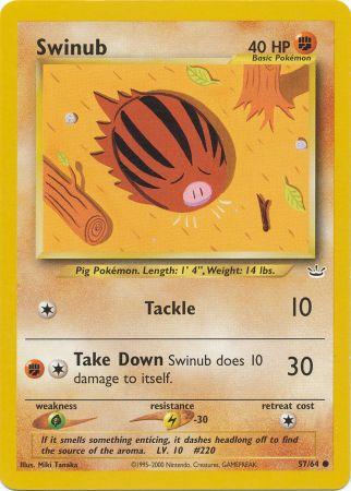 Swinub - 57/64 - Common - Unlimited Edition