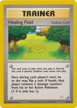 Healing Field - 61/64 - Uncommon - Unlimited Edition