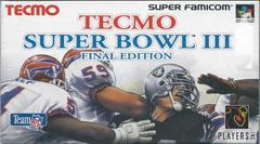 Tecmo Super Bowl III Final Edition